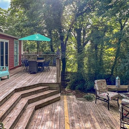 Eclectic Osage Cottage In Historic District Eureka Springs Exterior foto