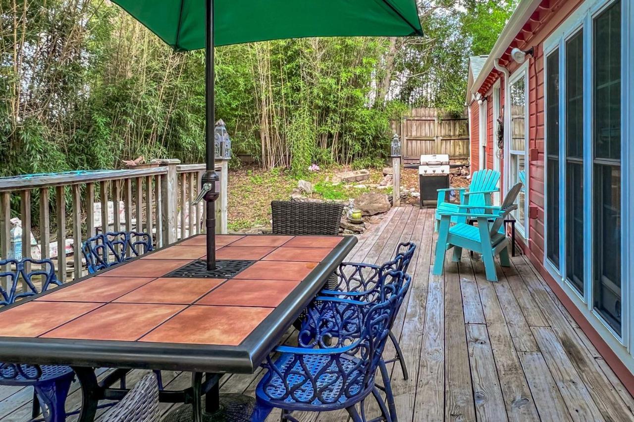 Eclectic Osage Cottage In Historic District Eureka Springs Exterior foto