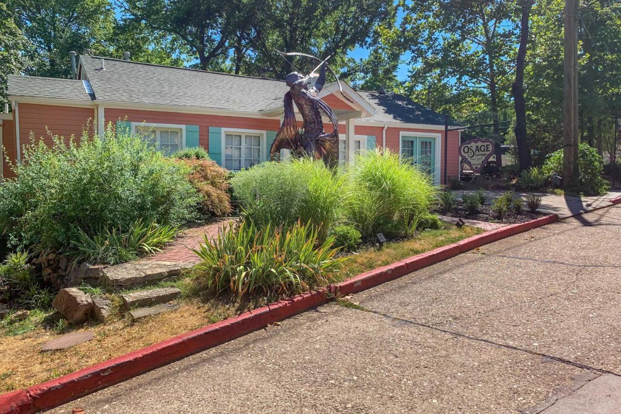 Eclectic Osage Cottage In Historic District Eureka Springs Exterior foto
